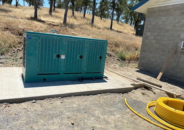 Gas generator installation