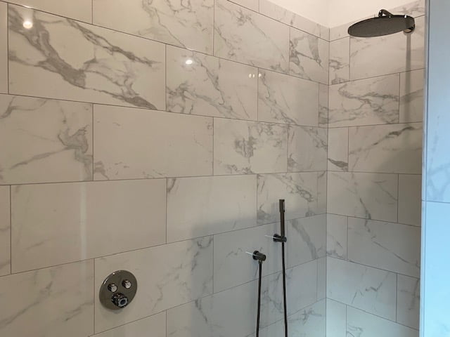 Shower fixture installation
